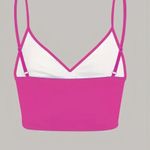 NWOT Solid V Neck Bikini Top, Twisted High Photo 2