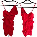 ZARA NWT Ruched Bow Dress Photo 6