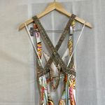 Jodi Kristopher Paisley Beaded Maxi Dress | Size 7 | Boho Glam Evening Gown Photo 9