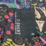 Anthropologie Dolan  Paisley Sheer Long Sleeve Shirt Top Blouse Size XS Women's Photo 9