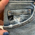 KanCan USA NWOT Kancan stretchy blue jean shorts distressed country summer size 27 Photo 3