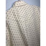 Ryan Michael Large Womens Silk Western Pearl Snap Floral Shirt Rockabilly Logo Purple Photo 6