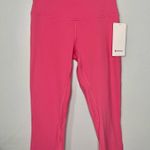 Lululemon Align High Rise Crop Pant Leggings Guava Pink Nwt 8 Photo 2