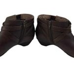 Abeo Biosystem Nancy Ankle Booties Womens Size 8.5 Brown Leather Comfort Nuetral Photo 10
