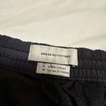 Urban Outfitters Blue Track Jogger Pants White/Black Houndstooth Stripe Sz M Photo 5