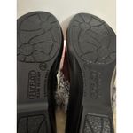 Womens Italian Suede clogs 9.5 Brown Faux Fur Slip On Winter Rustic Cozy New Photo 4