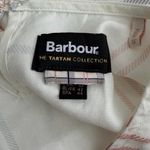 Barbour  Woman’s Balmory Tartan Collection Plaid Tie Front Top Womens Size 10 Photo 2