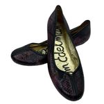 Sam Edelman Snakeskin Leather Ballerina Flats Size 8M Photo 0