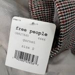 Free People Garnet Houndstooth Linen Blazer Women's Small NWT Structured Fall Photo 4