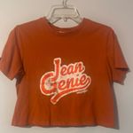 Wrangler RARE Women's Orange Crop Top size small Photo 0