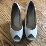 Colin Stuart  Wedges Peep Toe Espadrille Cream  Photo 8