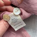 Fig and flower embroidered button down blouse in dusty rose. Pink Size M Photo 9