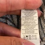 Lucky Brand Striped Gray Hooded Sweater Photo 2