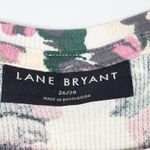 Lane Bryant  Thermal Waffle Top Plus Size 26/28 Floral Cottage Outdoor Feminine Photo 6