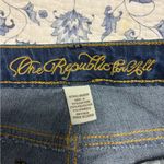 One Republic for All Embroidered Rose Jeans Blue Size 6 Photo 6