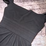 ABS Allen Schwartz  Black Midi Dress Photo 3