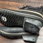 Sorel  Black Fleece Lined Boots Size 6 Photo 4