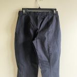 Everlane  Pants Womens Size 4 Black Crop Stretch Wide Leg Side Zipper Dress Pants Photo 3