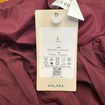 Halara  Wide Leg Palazzo Pants Flowy Bohemian Athletic Burgundy L Photo 4