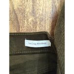 Frame  Women's Green Le Crop Mini Corduroy Boot Cut Jeans Size 26 Photo 4