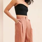 MINKPINK  Dylan Peach Wide-Leg Pants Small Photo 4