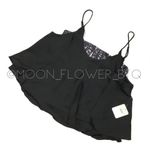 Free People  Turn It On Cami Top Black Photo 5