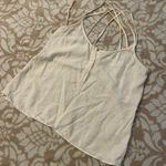 Cloth & Stone White Strappy Back Tank Photo 7