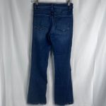 Vervet by Flying Monkey Denim Blue Jeans Distressed Flare Ripped Knee Size 27 Photo 1
