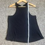 Free People Intimately  Black Sleeveless Tank Top Oversized Ribbed Comfy Neutral Photo 6