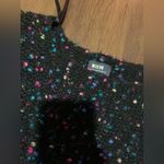 Maeve Anthropologie  Confetti Sweater black knit S $138 casual winter classic Photo 8