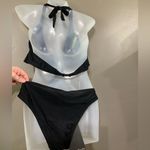 Missguided Black One Piece Swimsuit Photo 1