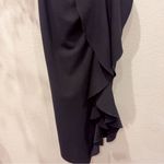 Elliatt  Elizabethan Ruffle Midi Dress in Black Size Small NWT Photo 5