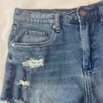 BLANK NYC  The Barrow 28 Blue Distressed Raw Hem Jean Shorts Photo 4