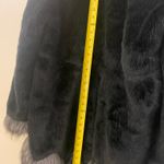 Womens N&E HYNH FZ Black Fur Coat Size 4XL Photo 7