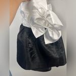 Anthropologie  Black and White Bow Cocktail Dress Photo 4