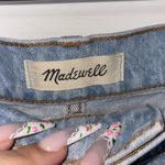 Madewell  The Mom Jean Blue Denim Shorts Size 32 Photo 2