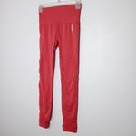 Gymshark  coral red leggings Photo 2