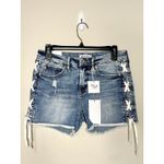 Dear John  Side Tie Detail Denim Shorts Size 26 NWT!! Photo 1
