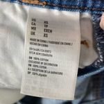 American Eagle  Distressed Shortall Overalls Sz XS Photo 2