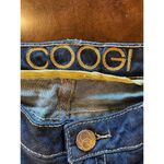 COOGI  Blue Medium Wash Distressed Rhinestone‎ Accent Straight Leg Jeans 11/12 Photo 7