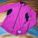 Pearl Izumi  Pink Black Women's cycling lightweight full zip Jacket small Photo 0