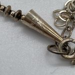 925 Sterling Silver with Real Turquoise Necklace 18 inches w/ 2 inches extender Photo 2