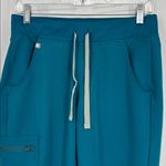 FIGS  Zamora Jogger Scrub Pants Women’s Size Small in Teal Photo 7