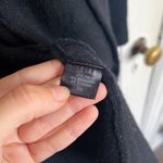 Jenni Kayne • Sweater Coat cardigan black merino wool yak knit minimalist open Size XS Photo 7