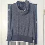 Naketano  Womens Navy‎ Blue Star Print Hoodie Large Photo 1