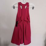NWT Lulus Fuchsia Barbie Pink Cutout & About Skater Dress Photo 9