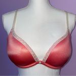 Aerie Emma Push-Up Bra Coral Lace Women Size 34C Photo 0