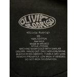 Olivia Rodrigo Sour Shirt Womens XS Black Album Cover Graphic Tee T Photo 5