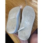 UGG  Athletic Shoes Women's 7 White Leather Lace Up Round Toe Low Top Sneaker S20 Photo 8