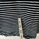Madewell 🖤 Black and White Striped Fitted Short Sleeve T-Shirt Photo 5